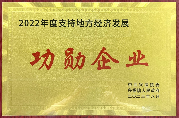 壓型鋼板廠家榮獲“2022年度功勛企業”榮譽稱號(圖1)